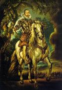 Peter Paul Rubens Equestrian Portrait of the Duke of Lerma, oil on canvas